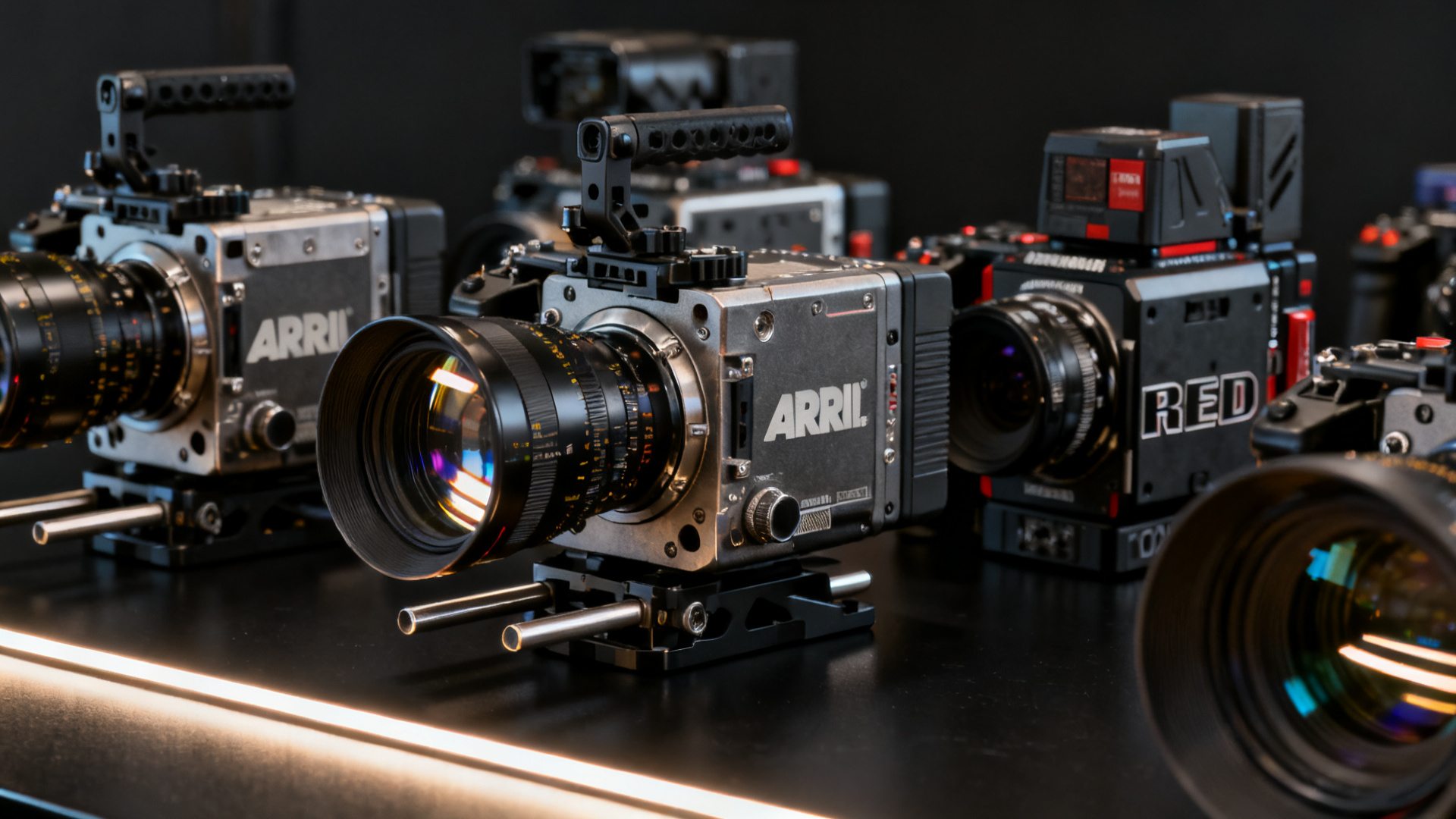 电影机拍摄用什么设备？ARRI、RED、SONY电影机对比选型指南
